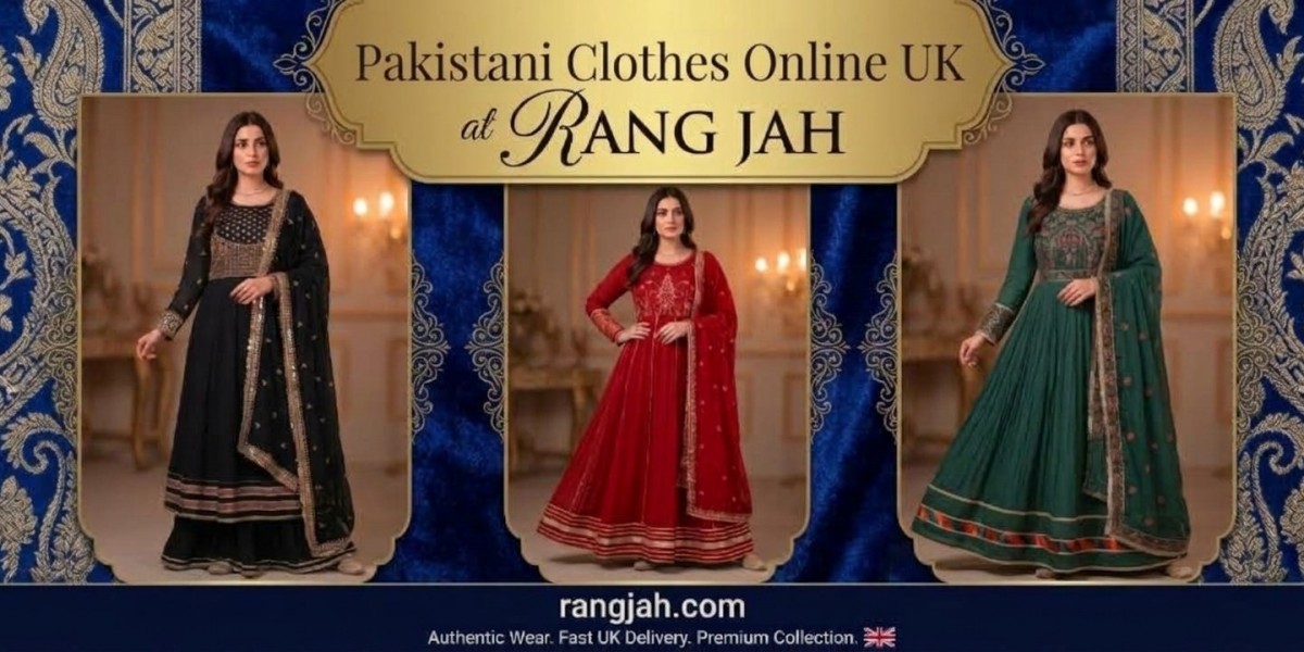 Why Shop Pakistani Clothes Online UK at Rang Jah?