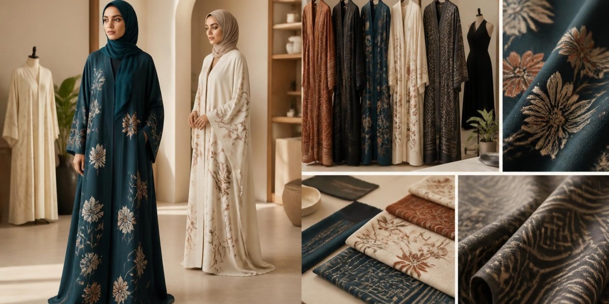 How Floral and Geometric Prints Can Transform Modern Abaya Designs