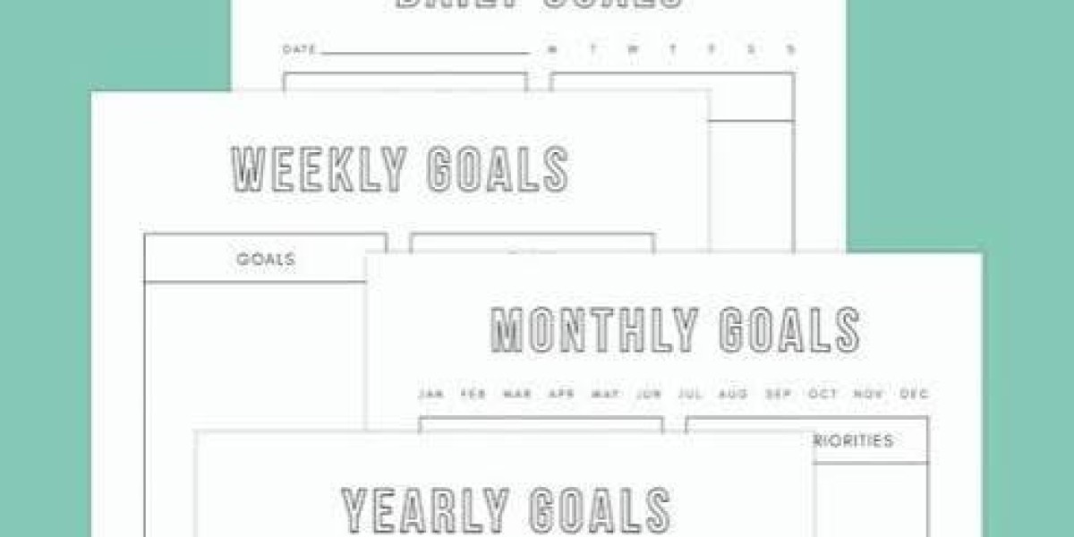 Spreadsheet for Bill Tracking and Goal Setting Planner