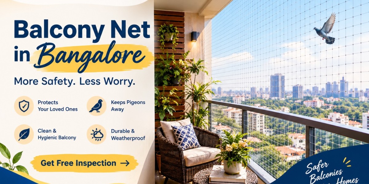 Balcony Net in Bangalore: A Simple Solution for Safer Balconies