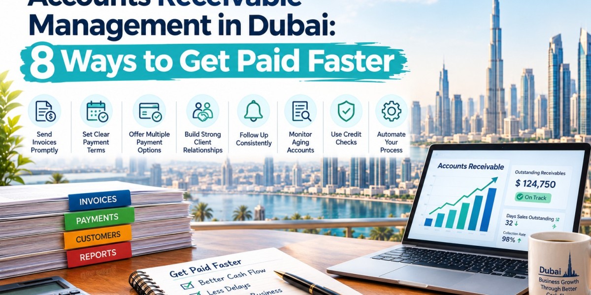 Accounts Receivable Management in Dubai: 8 Ways to Get Paid Faster