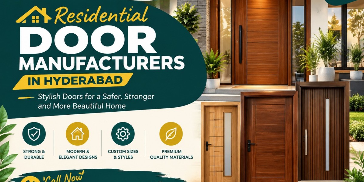 Residential Door Manufacturers in Hyderabad for Modern Residential Projects