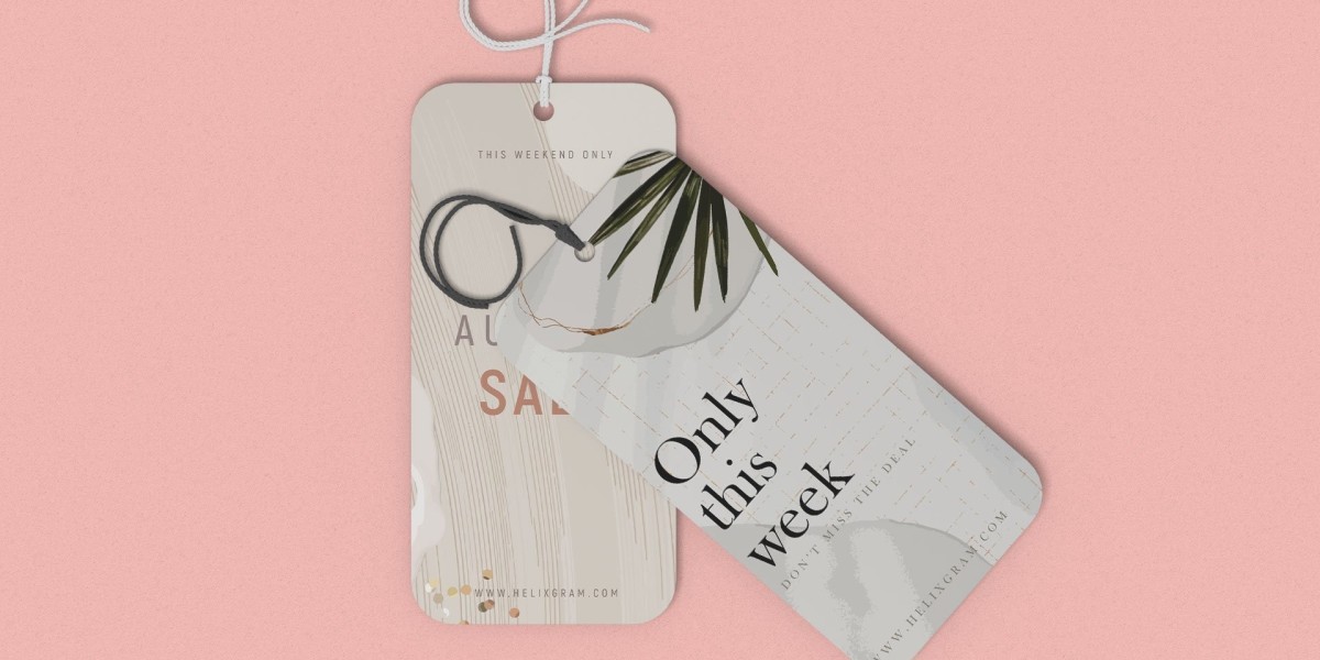 Custom Rounded Corner Tags For Product Packaging