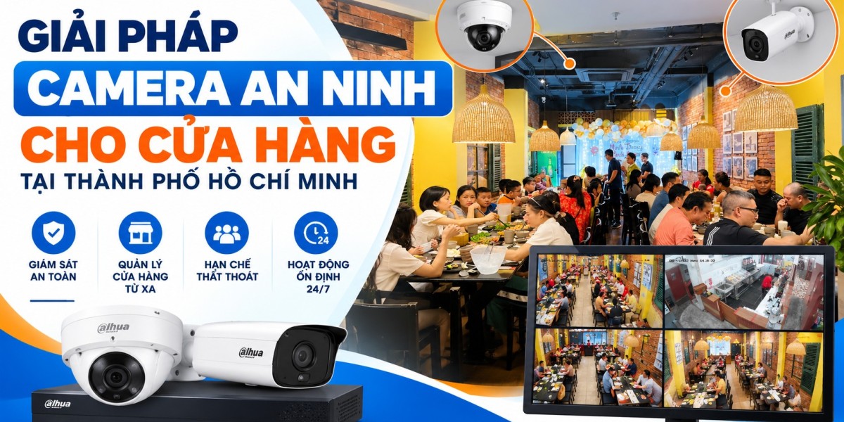 Giải pháp lắp đặt camera quan sát cửa hàng tại thành phố hồ chí minh