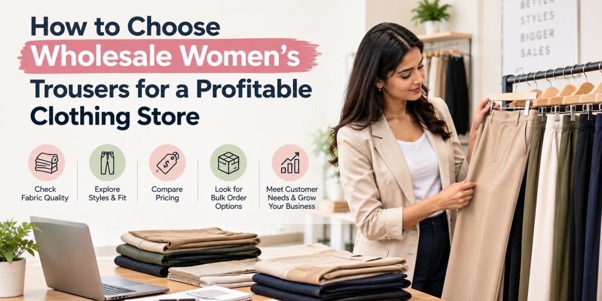 How to Choose Wholesale Women’s Trousers for a Profitable Clothing Store